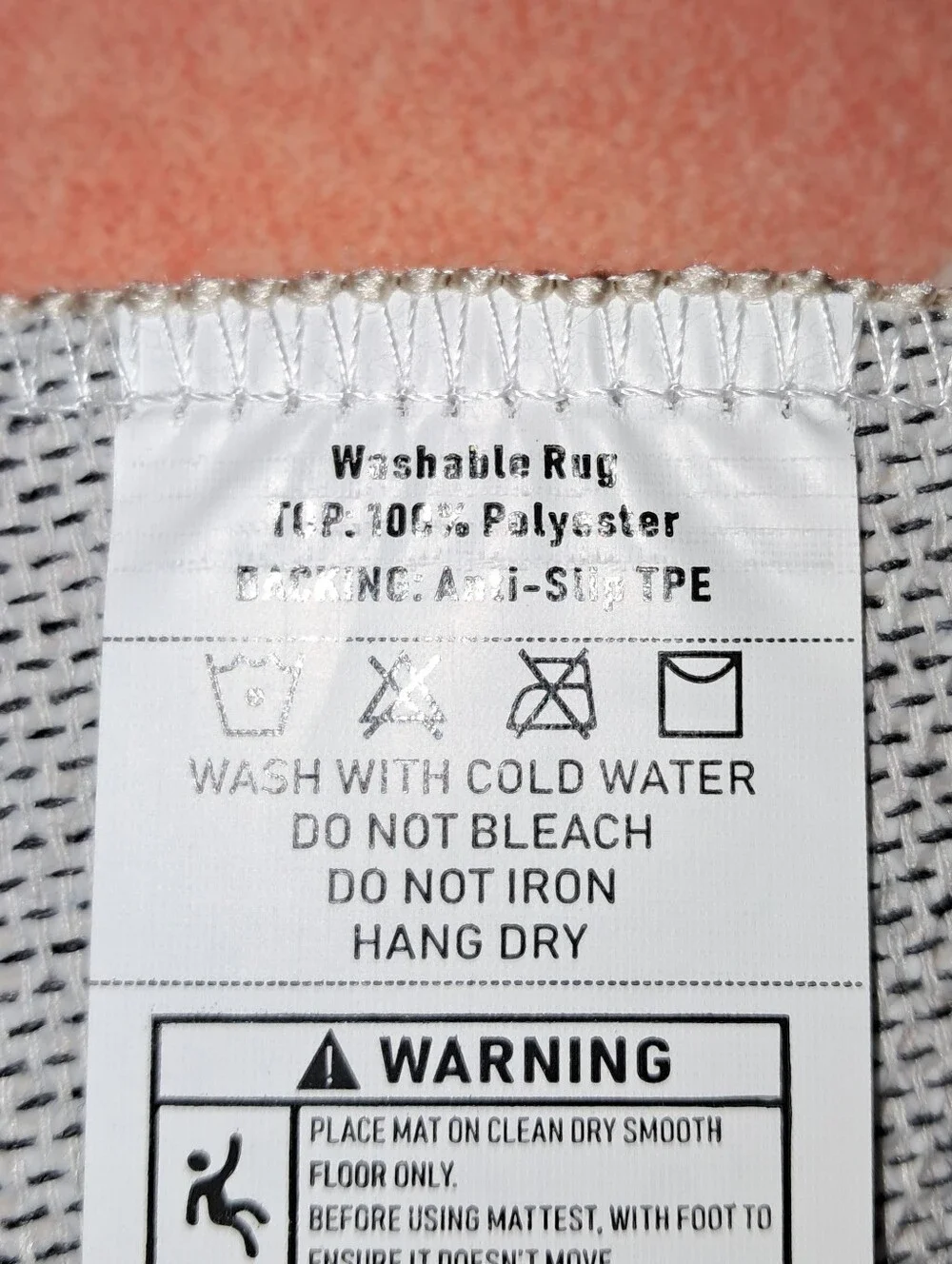 Sungea NWT 4' Round Desert Sun Non-Slip Machine Washable Area Rug Earthtones
